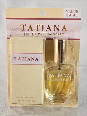 Vintage Tatiana Diane Von Furstenberg Eau De Parfum Spray 0.5 oz  Perfume *NOS*